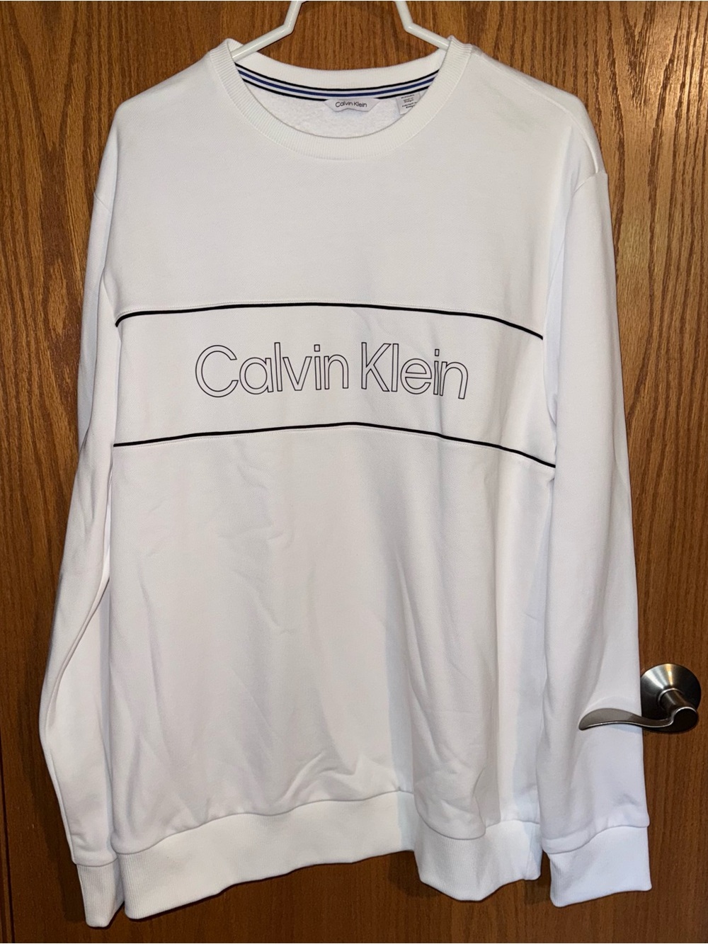Calvin Klein The Soft-Touch Fleece Sweatshirt – Brand New with Tags